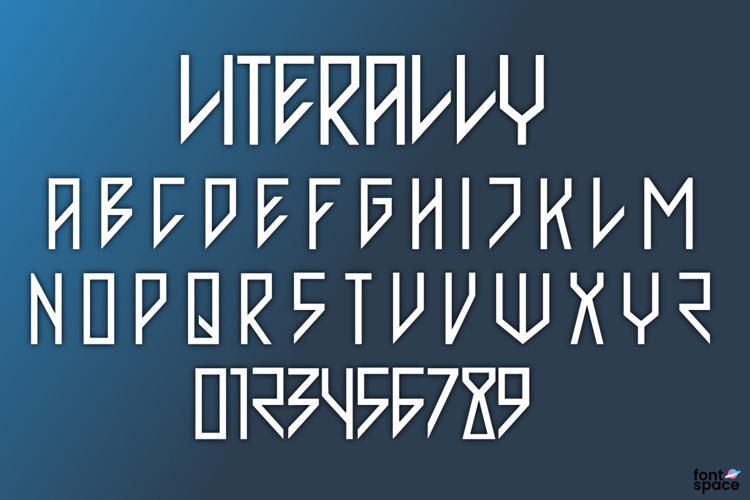 Literally Font