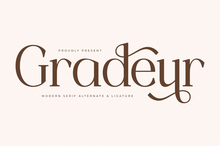 Gradeur Font