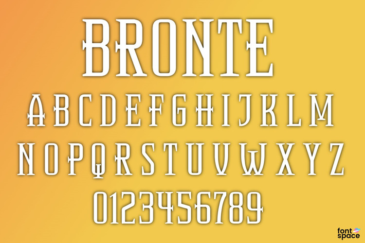 Bronte Font