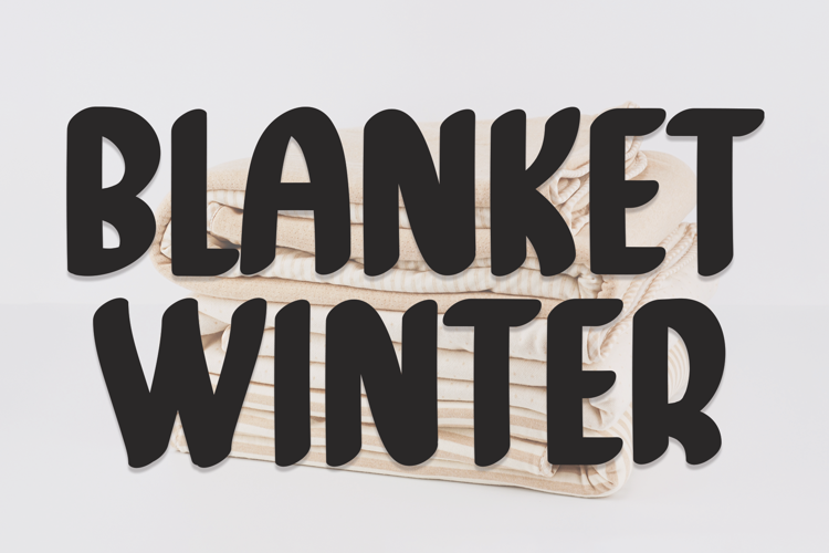 Blanket Winter Font