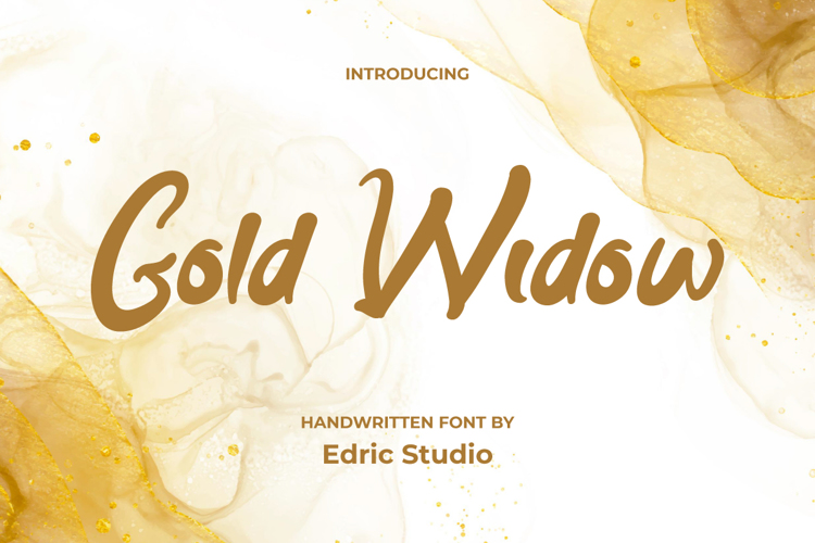 Gold Widow Font
