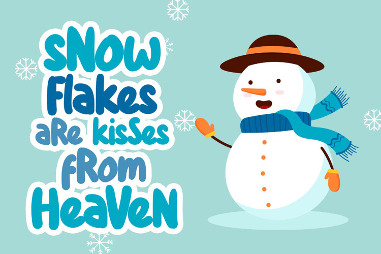 Snowy Days Font