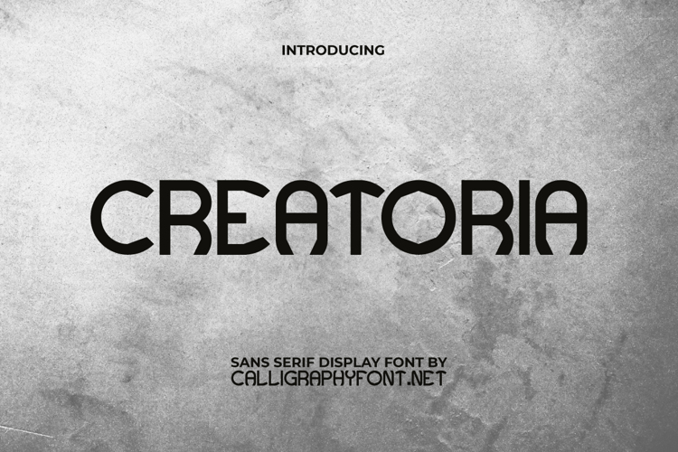 Creatoria Font