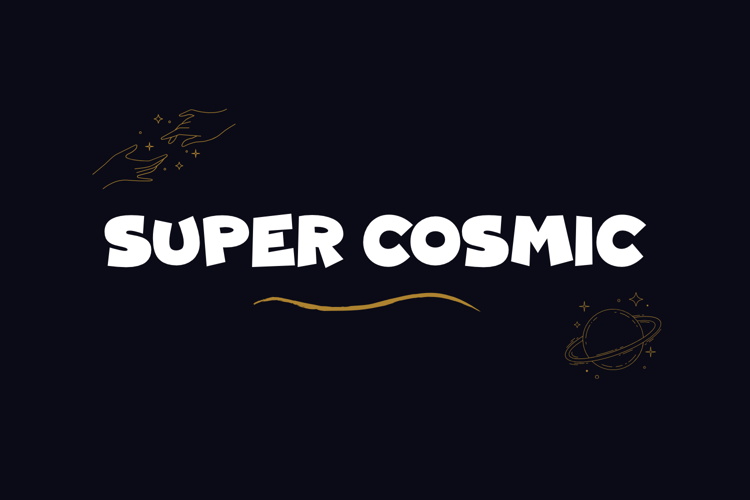 Super Cosmic Font