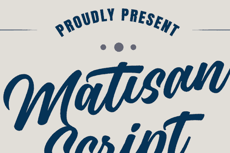 Matisan Script Font