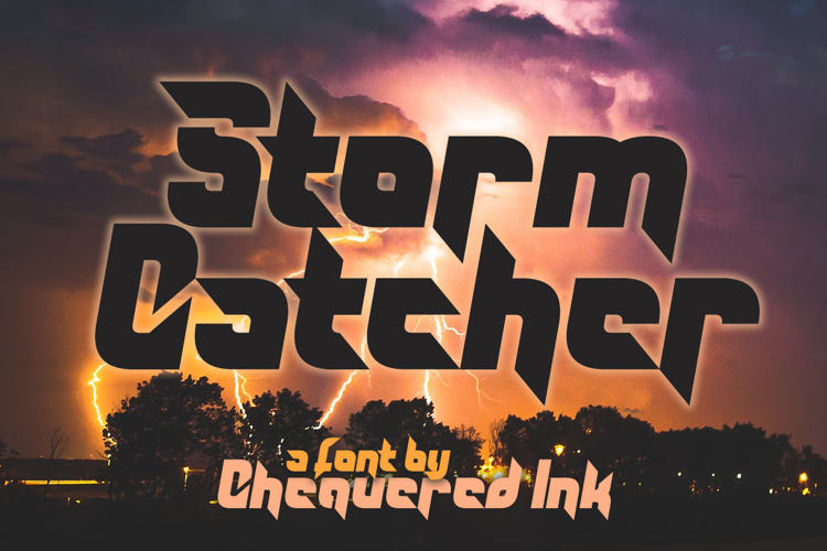 Storm Catcher Font