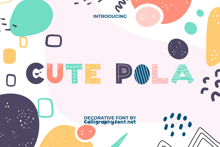 Cute Pola Font