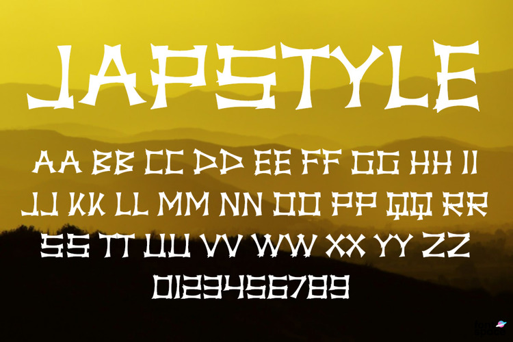 Japstyle Font