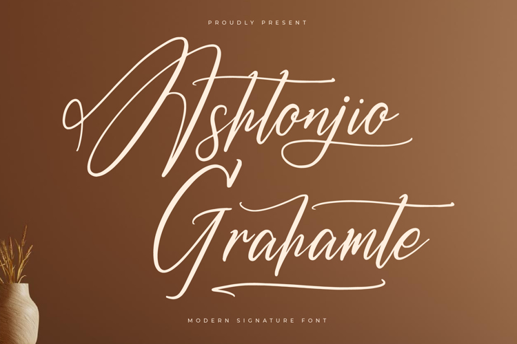 Ashtonjio Grahamte Font