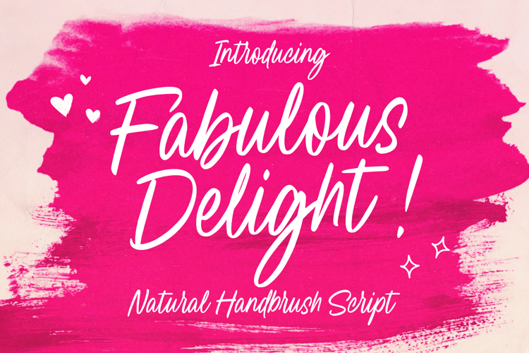 Fabulous Delight Font