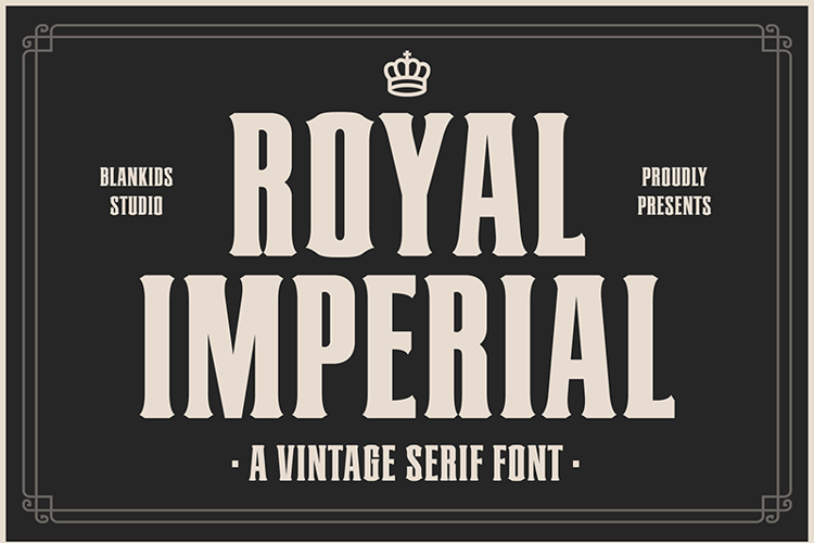 Royal Imperial Font