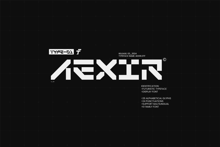 Aexir Font