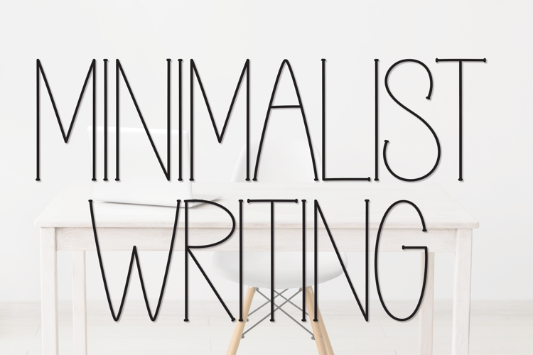 MINIMALIST WRITING Font