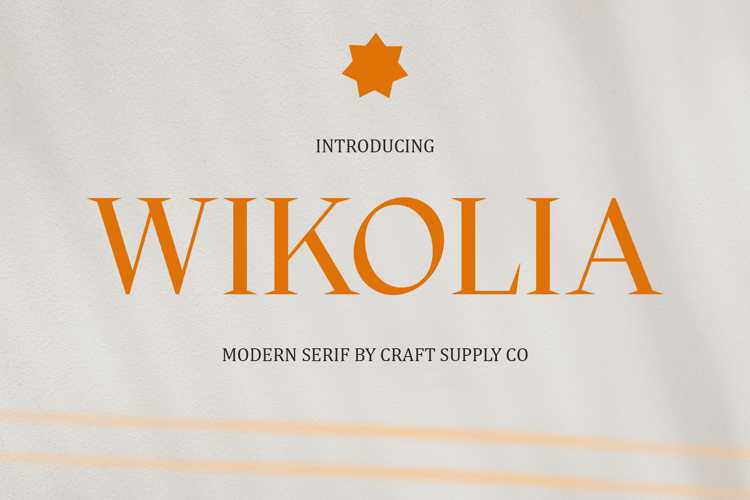 Wikolia Font