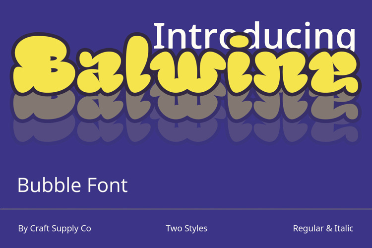 Balwine Font