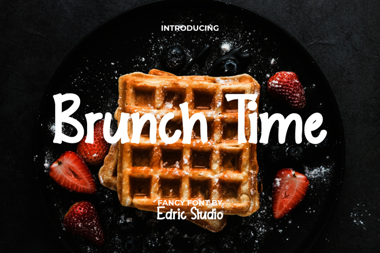 Brunch Time Font