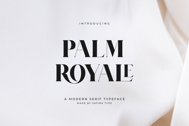 Palm Royale Font