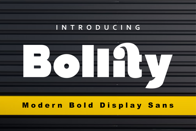 Bollity Font