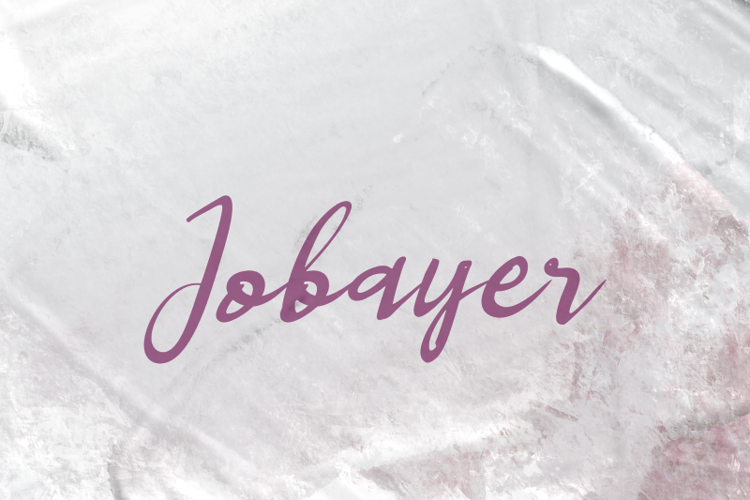 j Jobayer Font