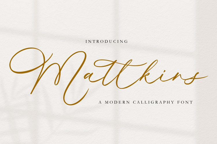 Mattkins Font