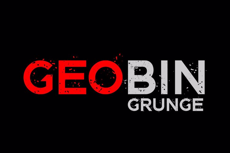 GEO Bin Font