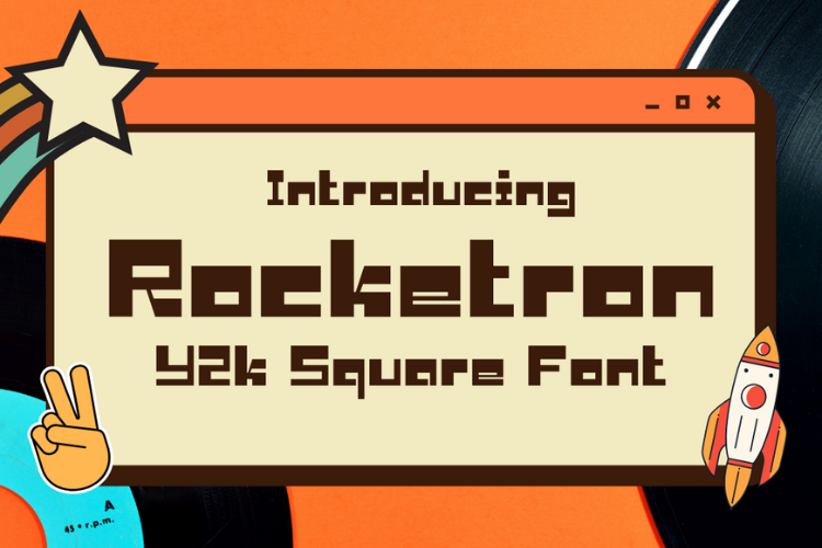 Rocketron Font