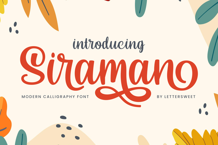 Siraman Font