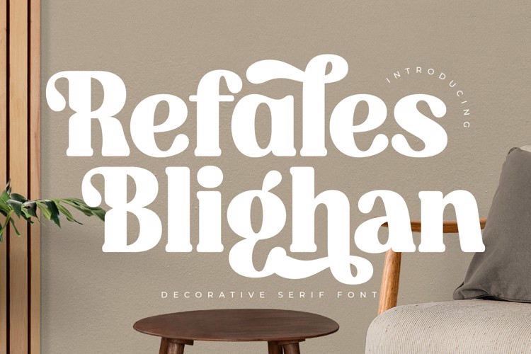 Refales Blighan Font