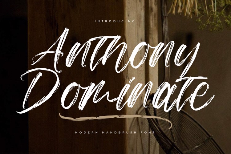 Anthony Dominate Font