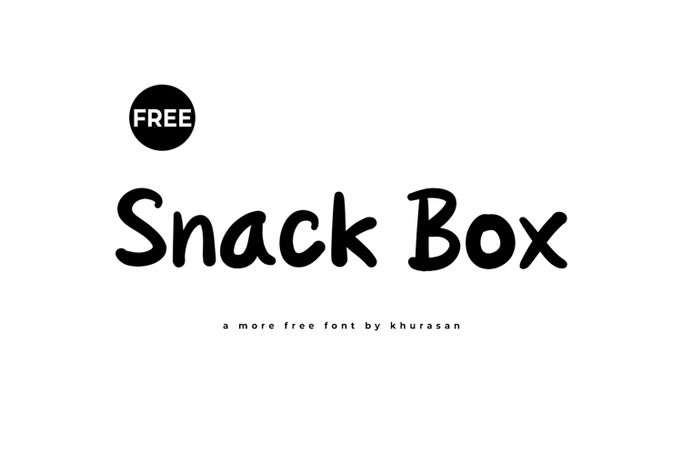 Snack Box Font