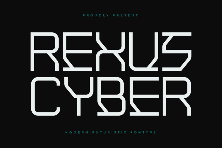 Rexus Cyber Font