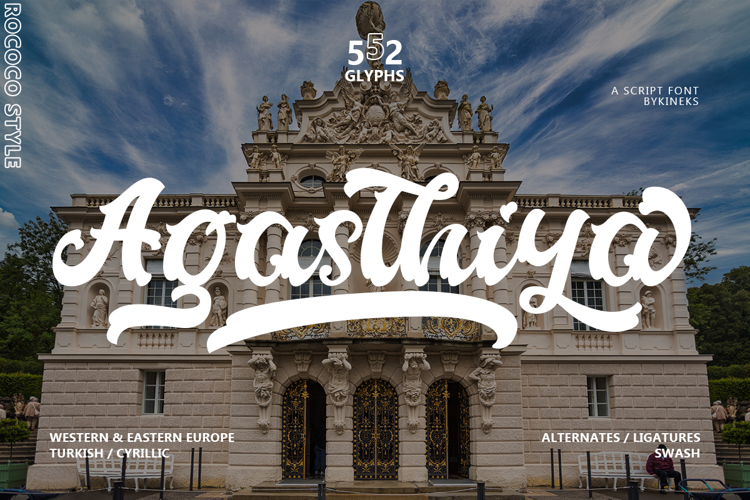 Agasthiya Rococo Font