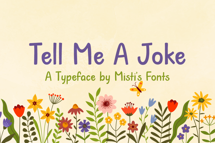 Tell Me A Joke Font