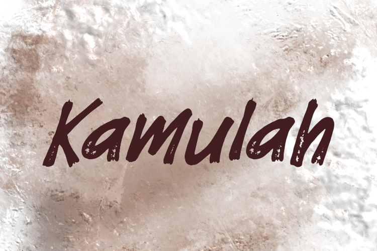 K Kamulah Font