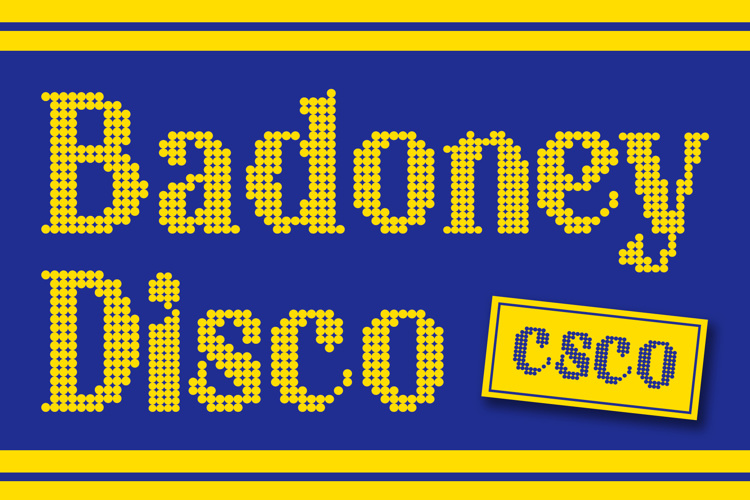 Badoney Disco Font