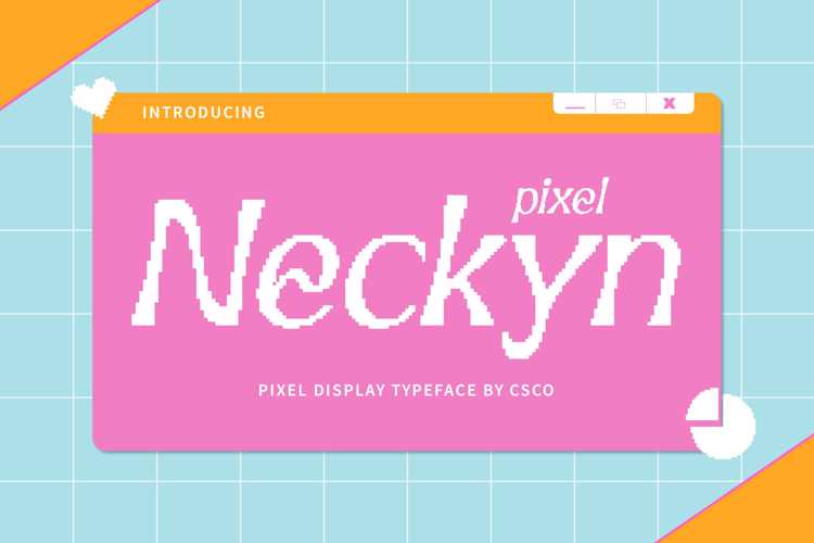 Neckyn Pixel Font