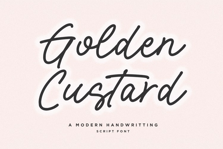 Golden Custard Font