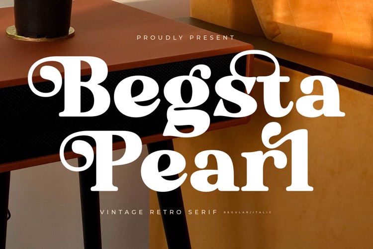 Begsta Pearl VERSION Font