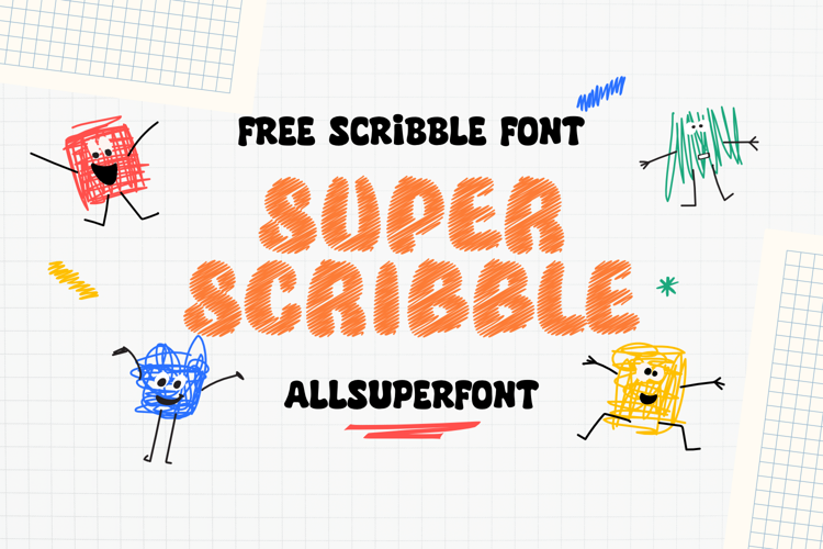 Super Scribble Font