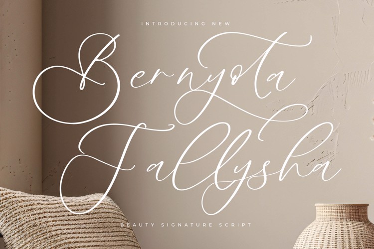 Bernyota Fallysha VERSION Font