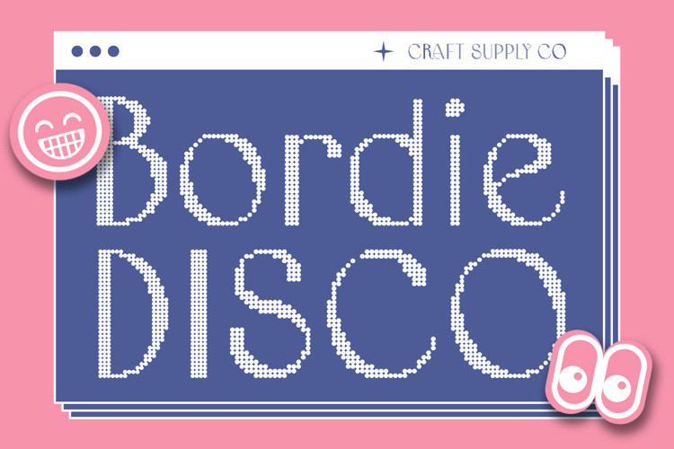 Bordie Disco Font