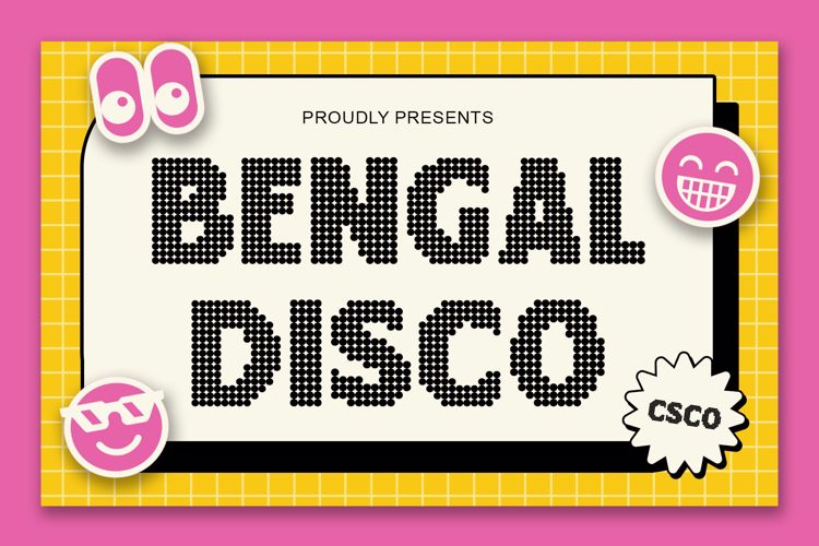 Bengal Disco Font