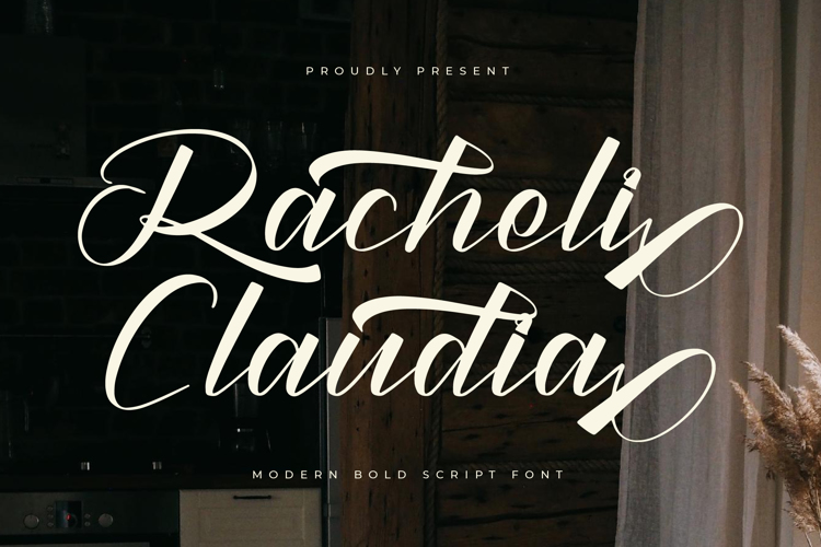 Racheli Claudia VERSION Font