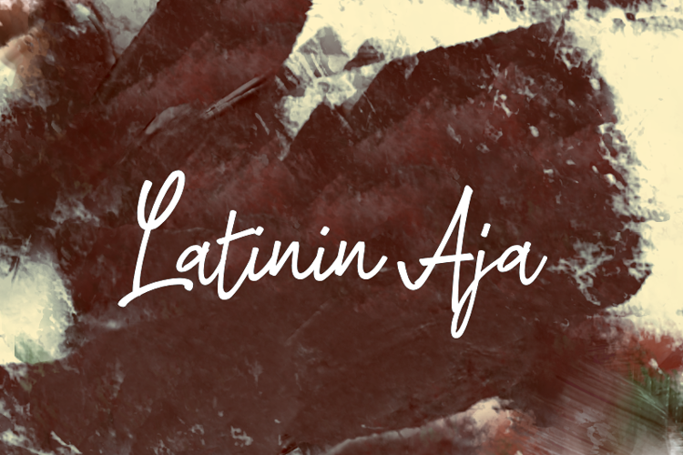 L Latinin Aja Font