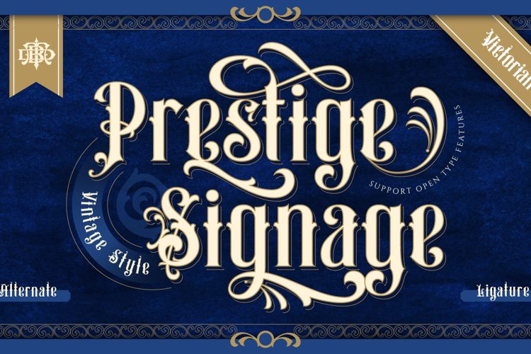 Prestige Signage Font