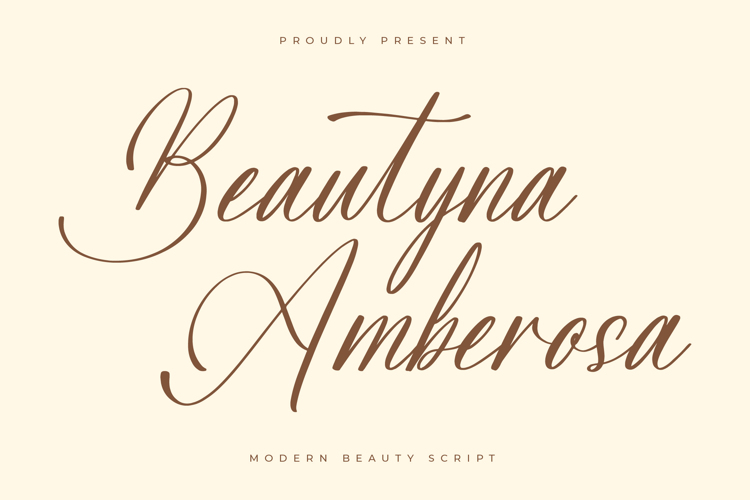 Beautyna Amberosa Font