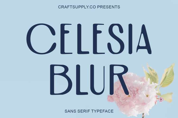 Celesia Blur Font