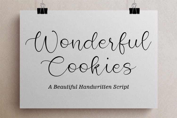 Wonderful Cookies Font