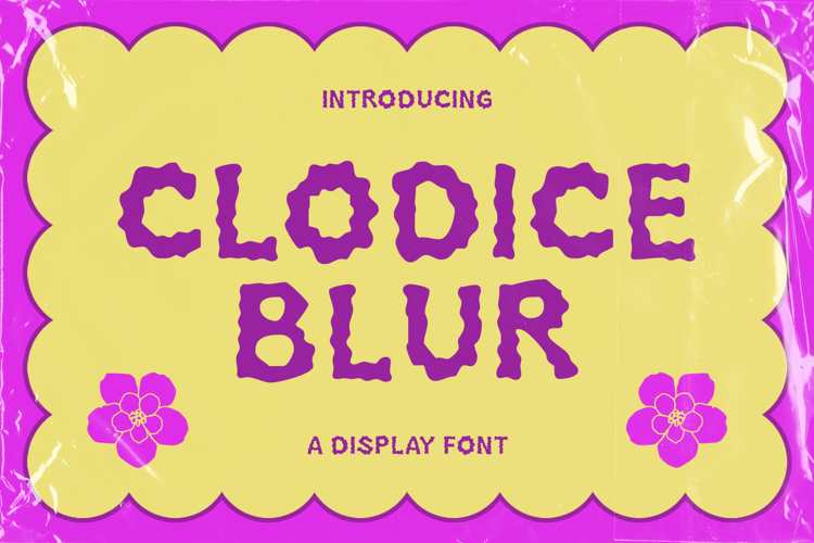 Clodice Blur Font