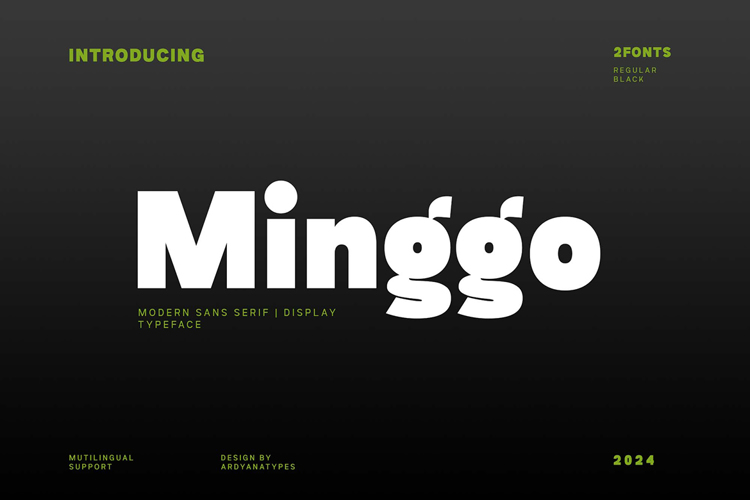 Minggo Font